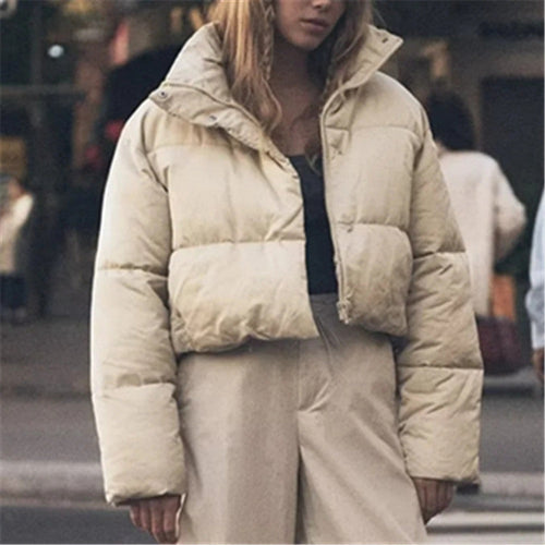 Women Cotton Coat Winter Warm Casual Jacket
