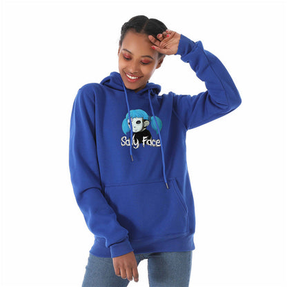 Sally Face Hoodie Sally Face Game Character Printing plus Velvet for Women