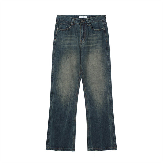 Men Jeans Make Old Ripped Loose