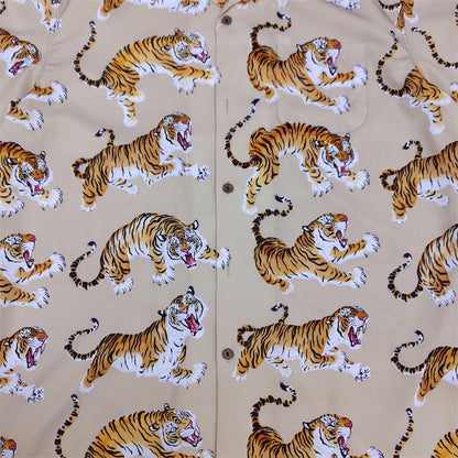 GUILTYPARTIES TIGER Shirts 24ss TIM LEHI Short Sleeve Shirt