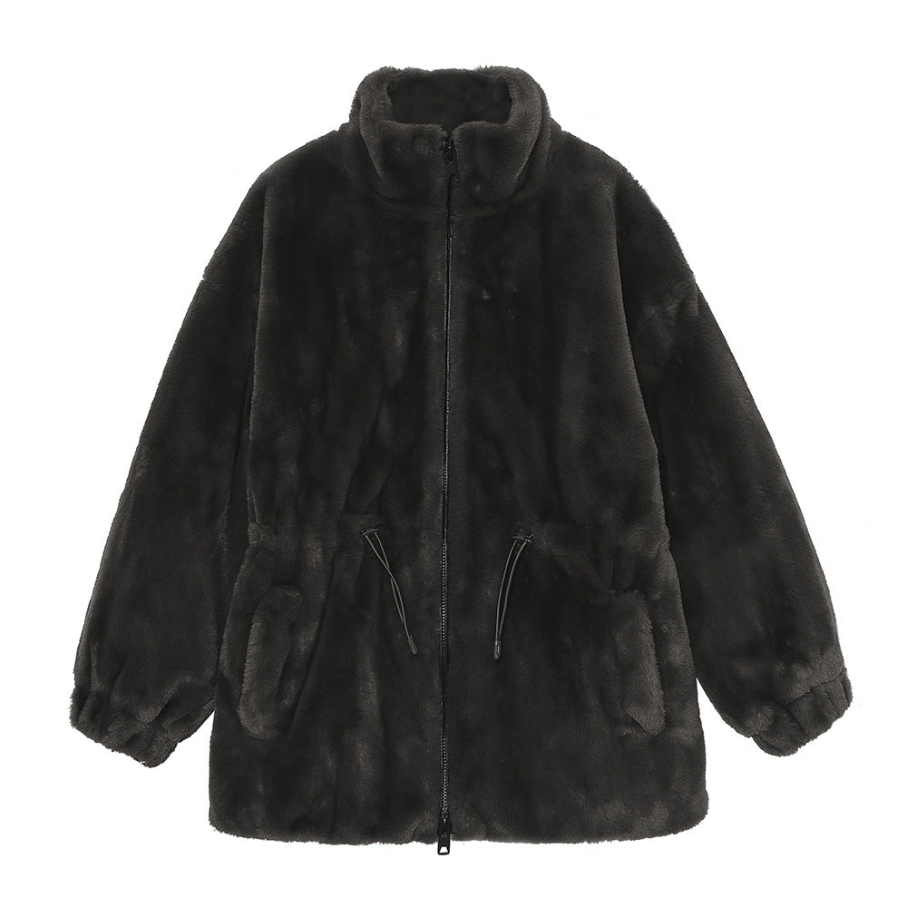 Women Cotton Coat Artificial Fur Coat