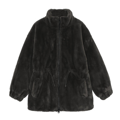 Women Cotton Coat Artificial Fur Coat