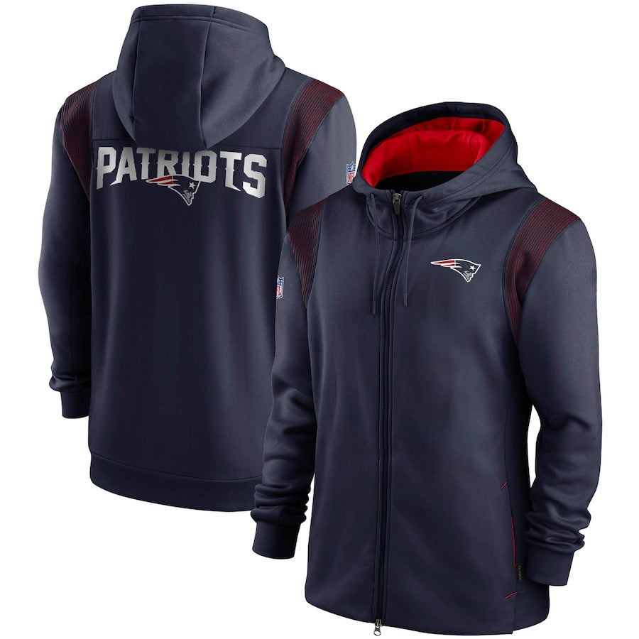 NFL Hoodie Outdoor Sports Men's Cardigan Hooded NFL Football