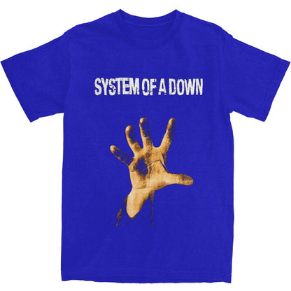 Men Women's System Of A Down Shirt Apparel Heavy Metal Band
