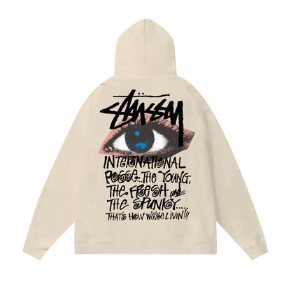 Stussy Hoodie Fleece Hooded Sweater