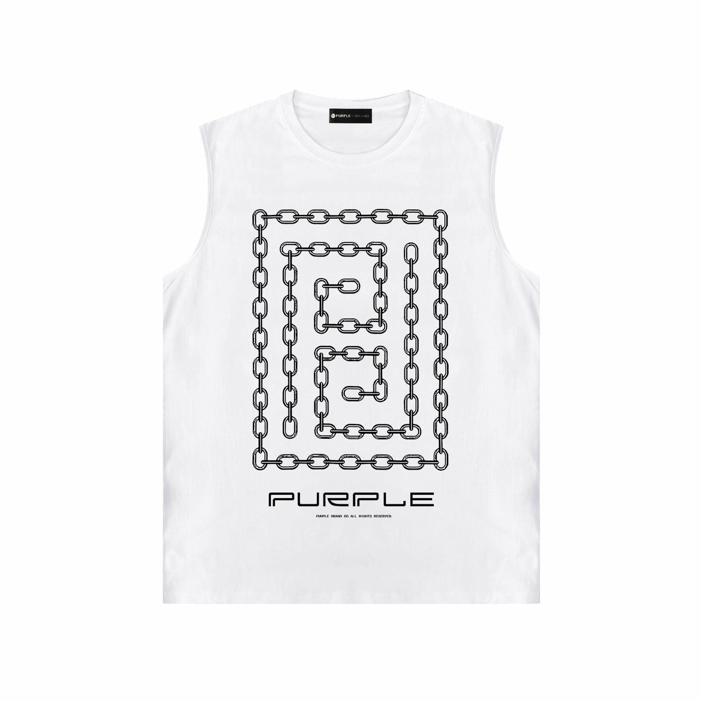 Purple Brand Tank T Shirts Sleeveless T-shirt Vest