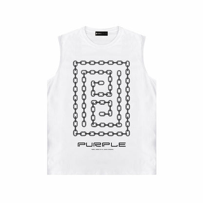 Purple Brand Tank T Shirts Sleeveless T-shirt Vest