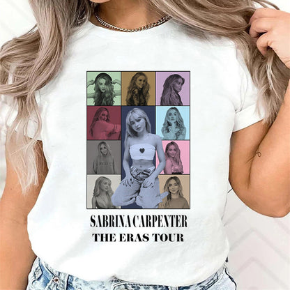 Sabrina Carpenter tshirt women funny manga T Shirt