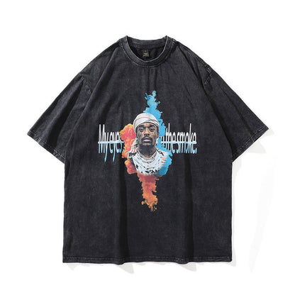 Men's T-Shirt Loose Short-Sleeved T-shirt