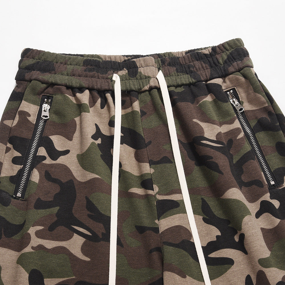 Men Shorts Camouflage Casual Shorts Summer Loose
