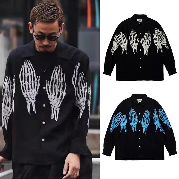 GUILTYPARTIES TIGER Shirts Men's long-sleeved shirts