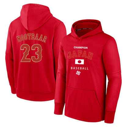 MLB Hoodie WBC Japan Shohei Otani 1 sweater baseball jersey hoodie (Part 2)