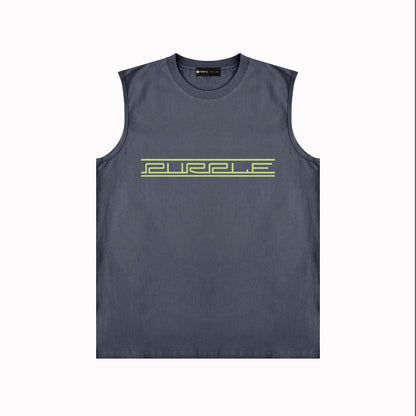 Purple Brand Tank T Shirts Sleeveless T-shirt Vest