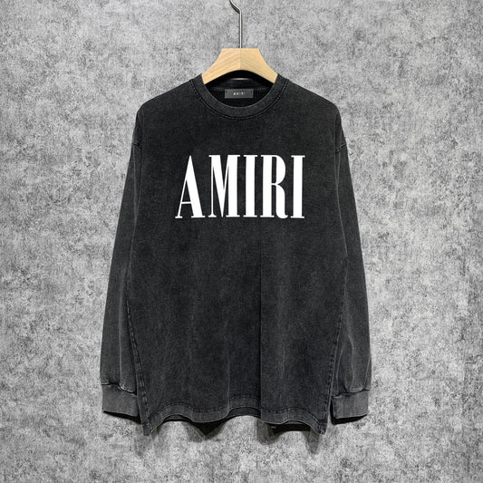 Amiri Long-Sleeve Shirt Vintage Long Sleeve T-shirt
