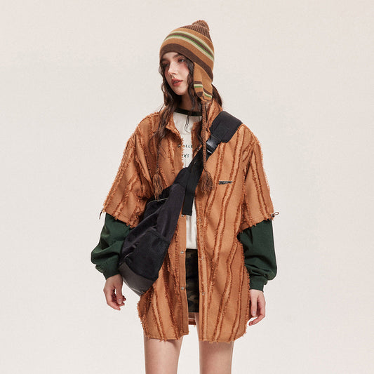 Unisex Shirt Loose Fashion Creative Coat