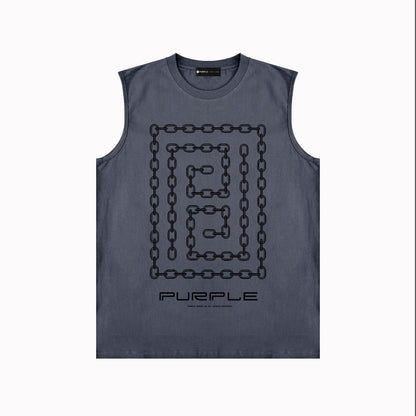Purple Brand Tank T Shirts Sleeveless T-shirt Vest