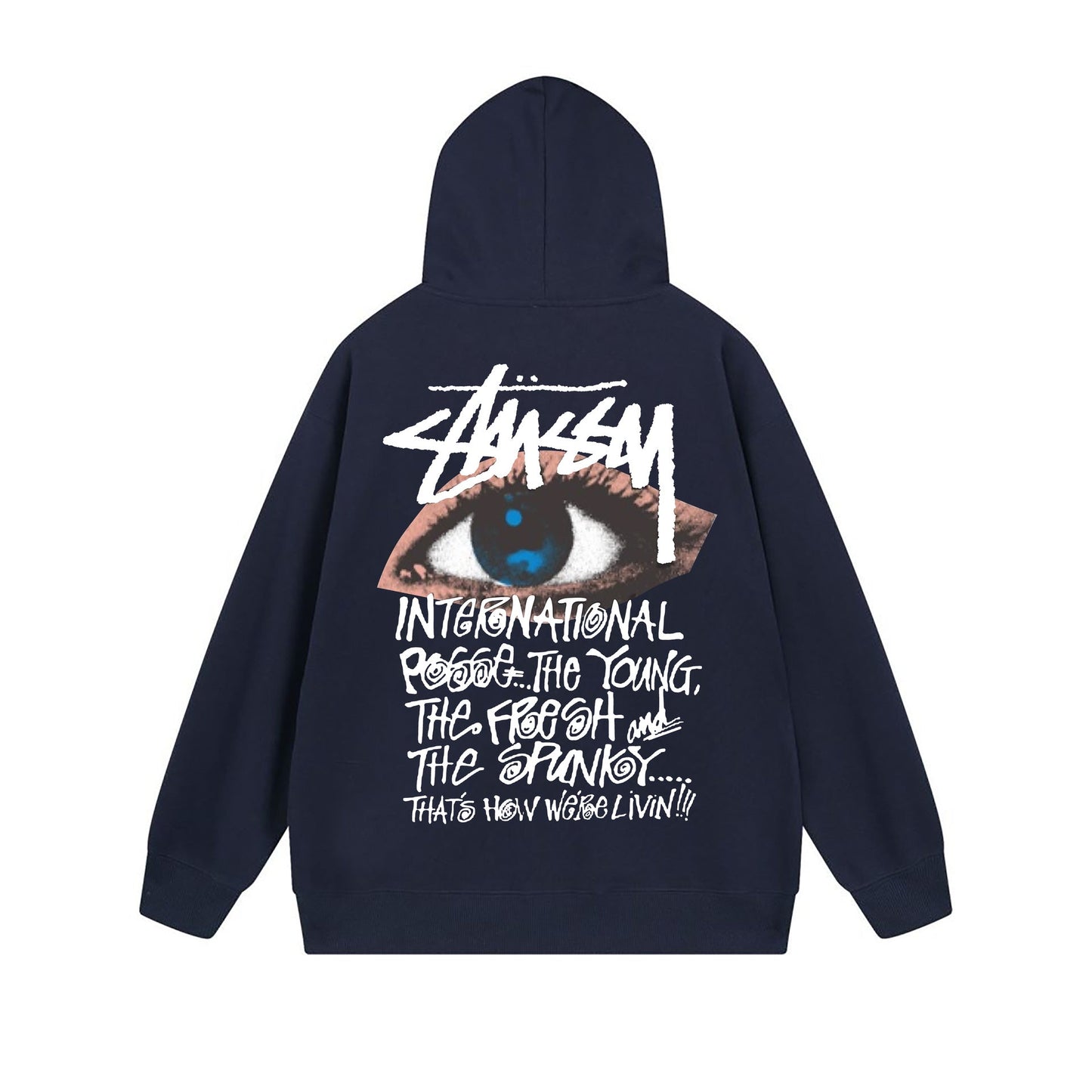 Stussy Hoodie Zip Cardigan Hooded Sweater