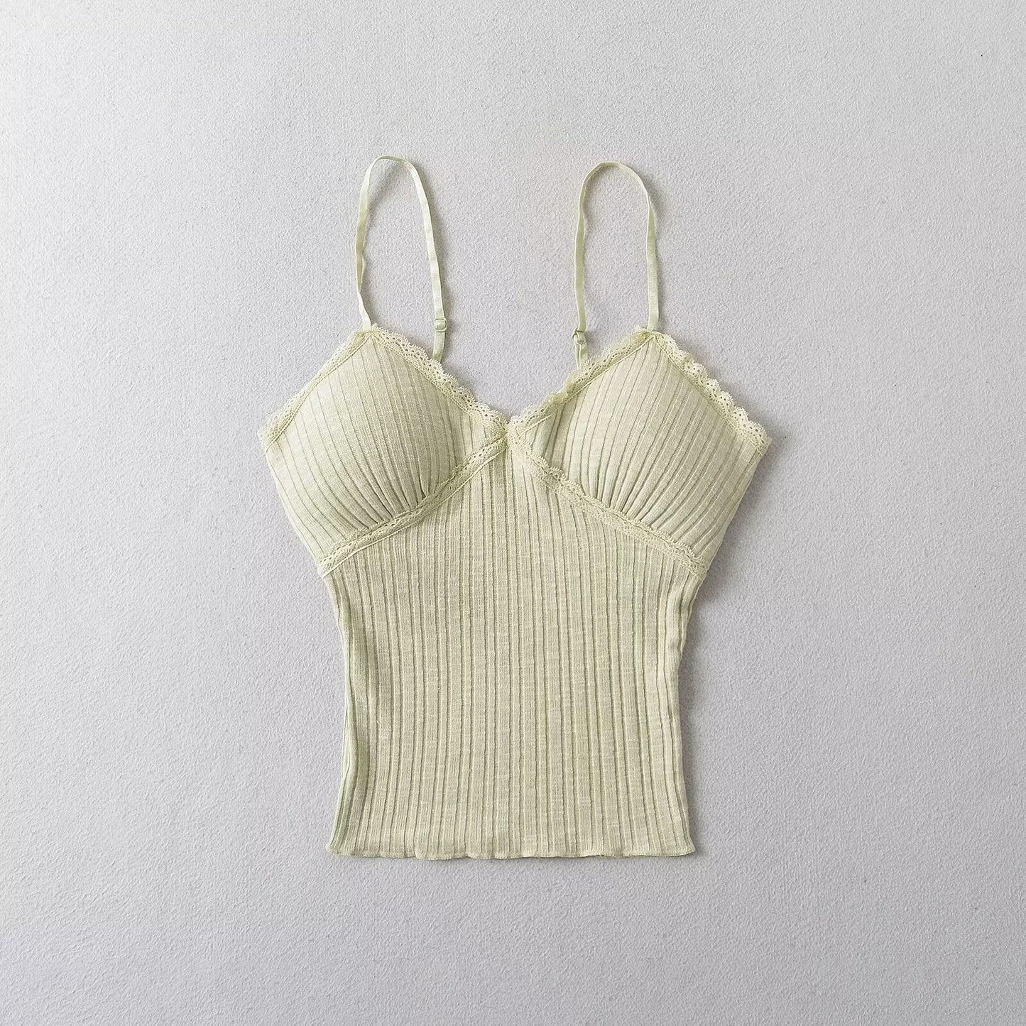 Women Tops Summer Lace Top Backless Short Sling