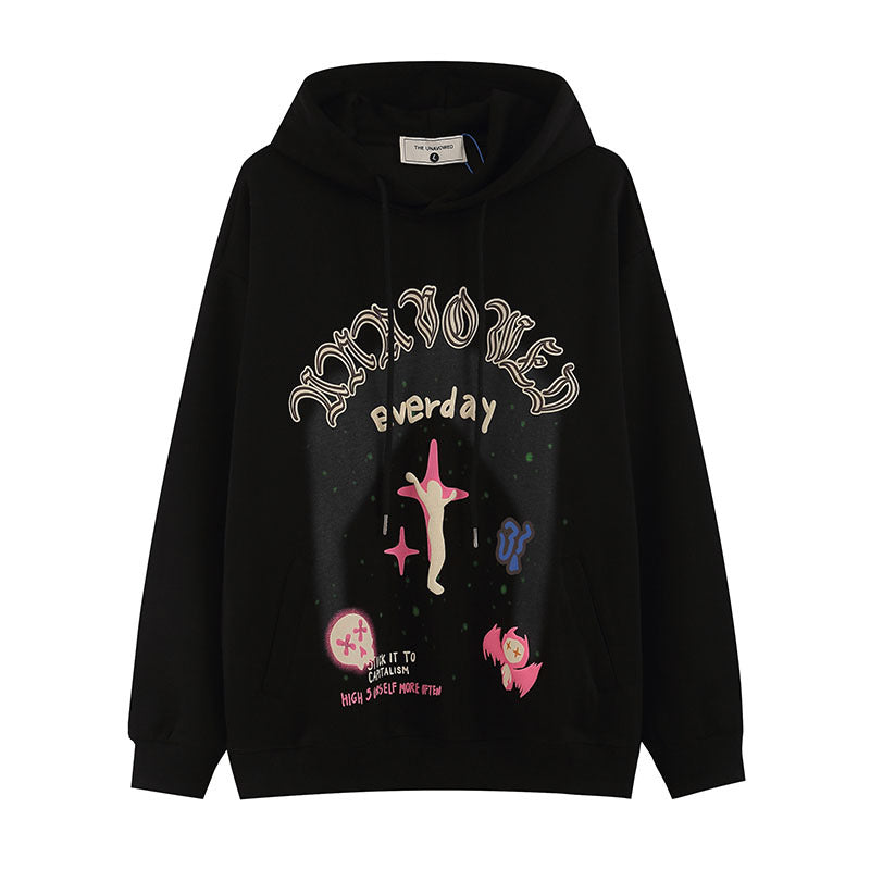 Men Hoodie Couple Hooded Sweater Men and Women