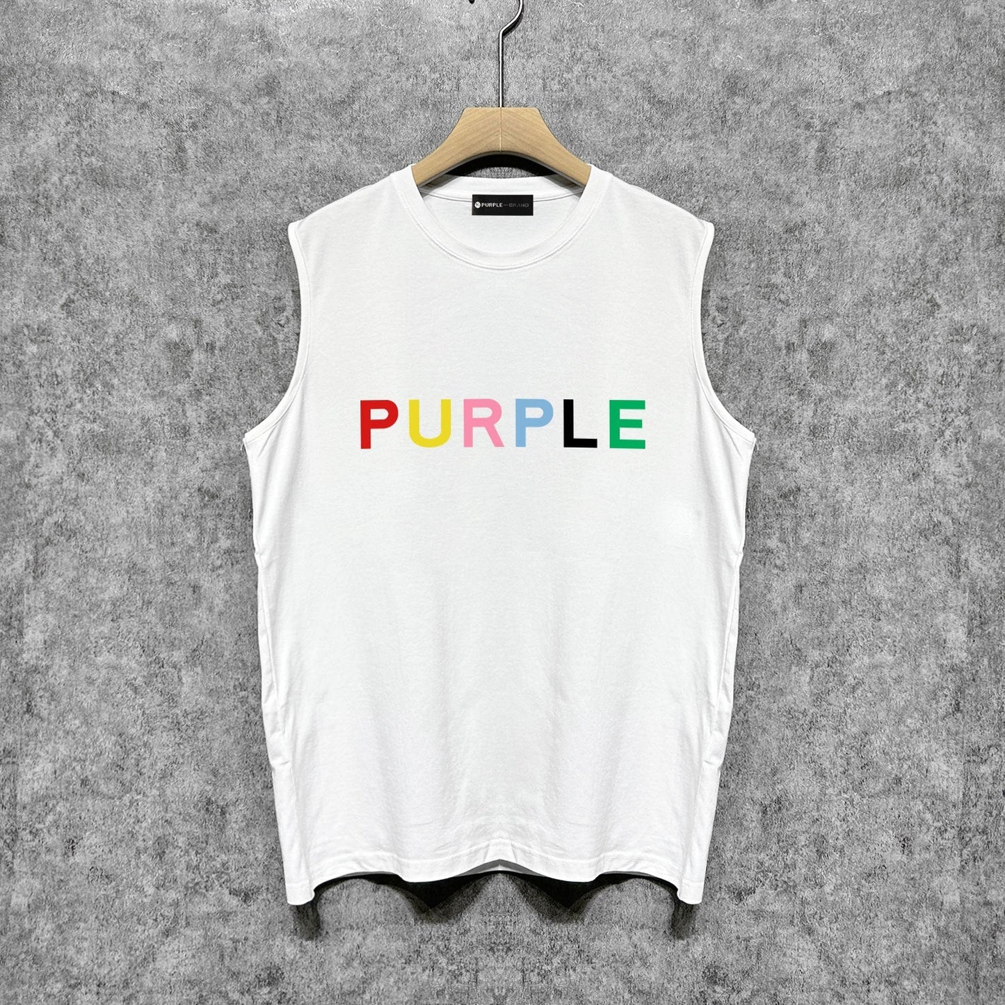 Purple Brand Tank T Shirts Sleeveless T-shirt Vest