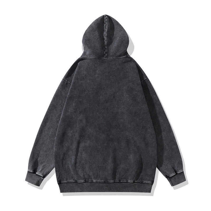 Men Hoodie Two-Dimensional Animation Printed Casual Hooded Sweater Couple Hoodie