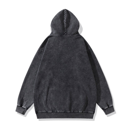 Men Hoodie Two-Dimensional Animation Printed Casual Hooded Sweater Couple Hoodie