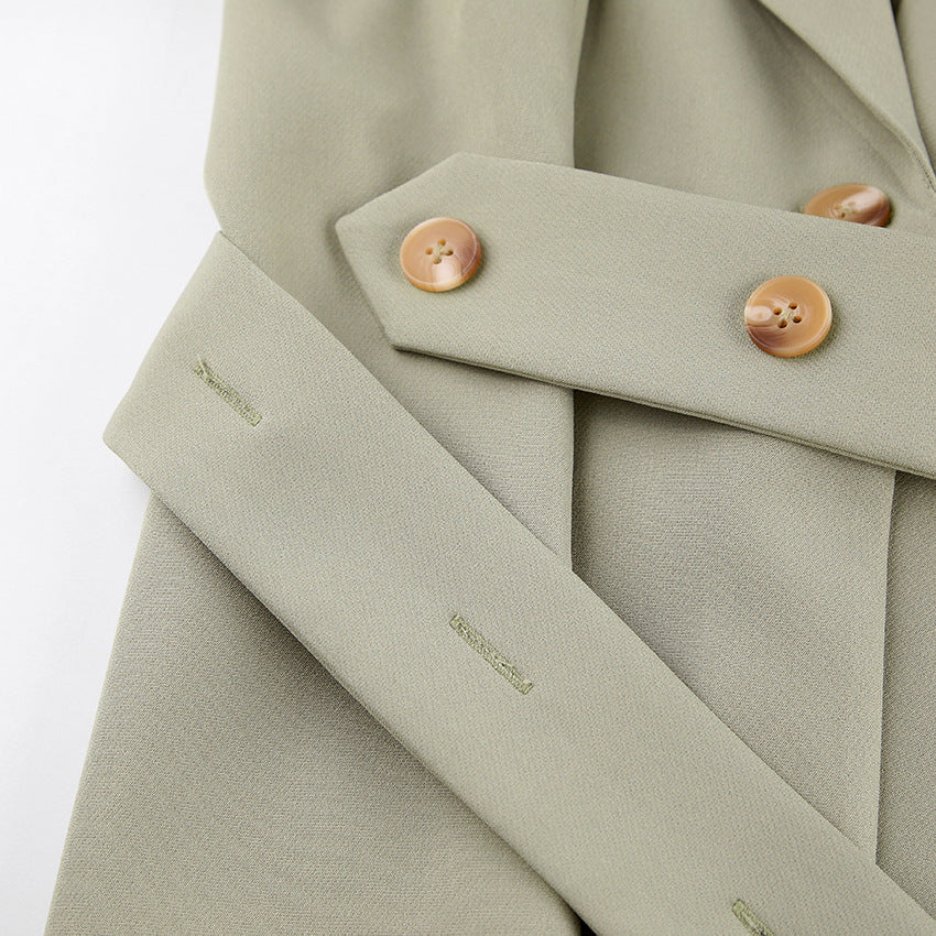 Women Trench Coat Autumn and Winter Suit Loose Casual Jacket
