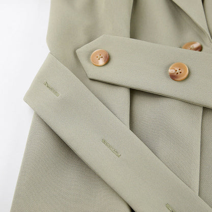 Women Trench Coat Autumn and Winter Suit Loose Casual Jacket