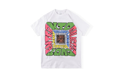 Cpfm T Shirt Portrait Printed Men's and Women's Short-Sleeved T-shirt