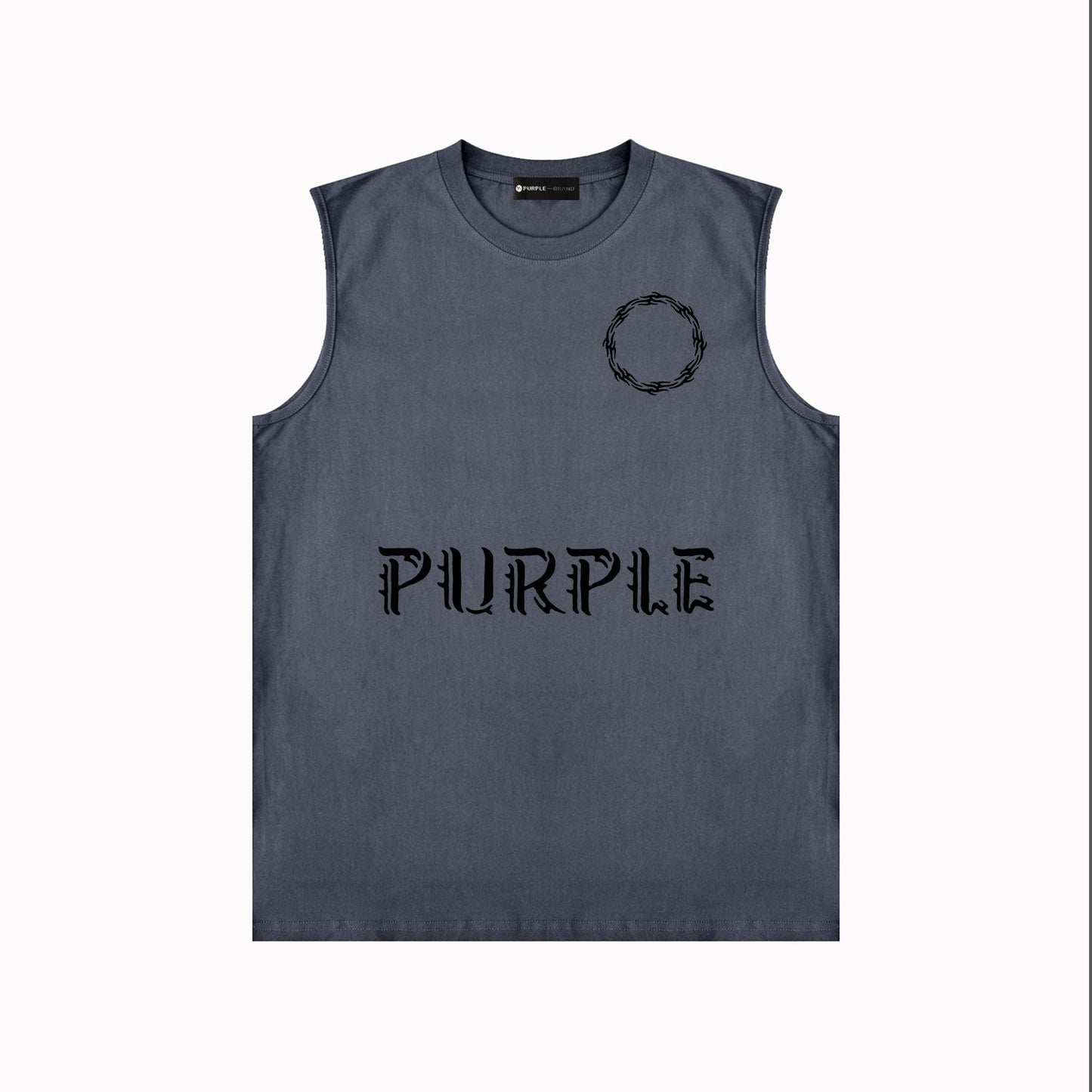 Purple Brand Tank T Shirts Sleeveless T-shirt Vest