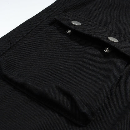 Men Jeans Workwear Loose Cool Pocket Design