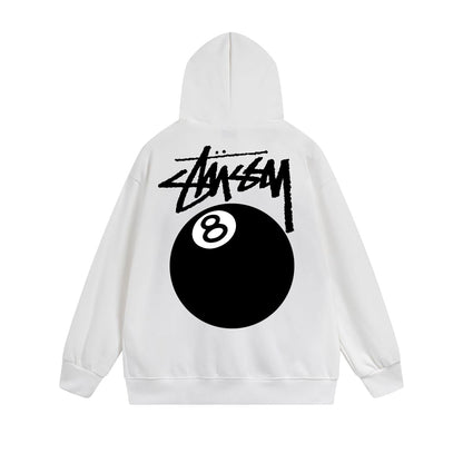 Stussy Hoodie Zip Cardigan Hooded Sweater