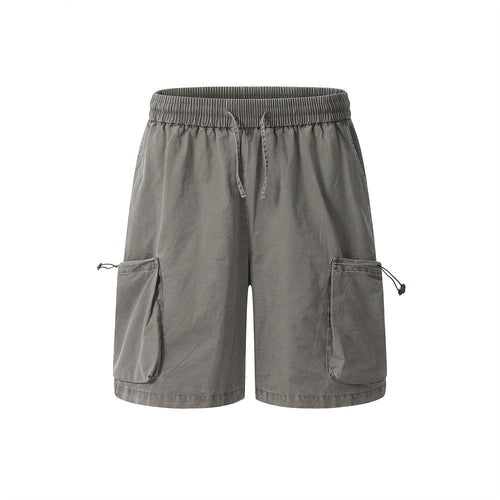 Men Shorts Large Workwear with Pocket Shorts Loose Breathable