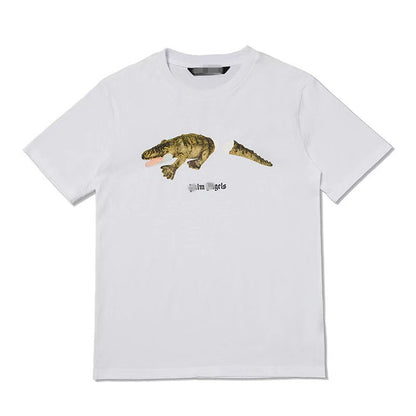 Palm Angle T Shirts Fracture Large Alligator Printed