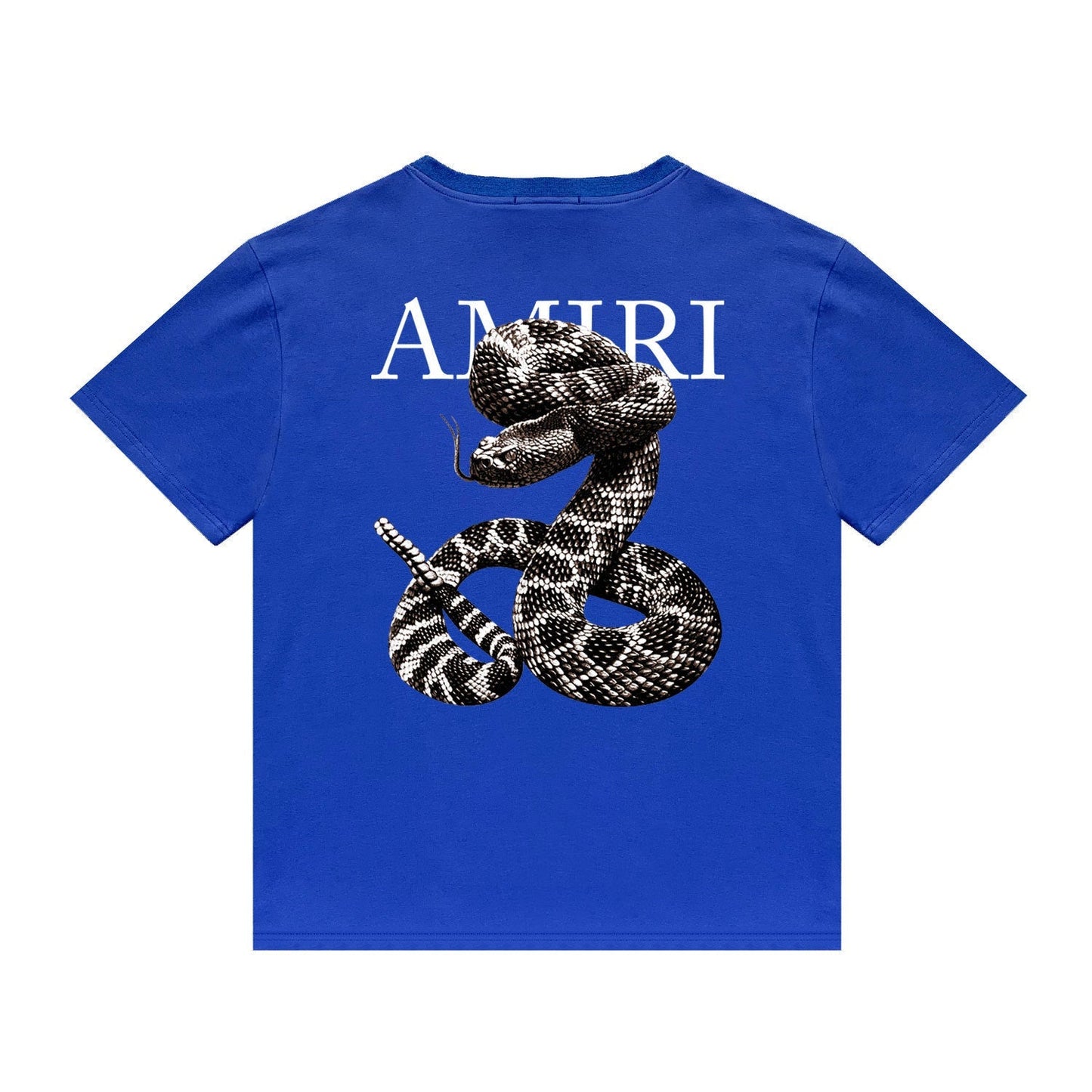 Amiri T Shirt Printed Casual Hip Hop round Neck Short Sleeve T-shirt