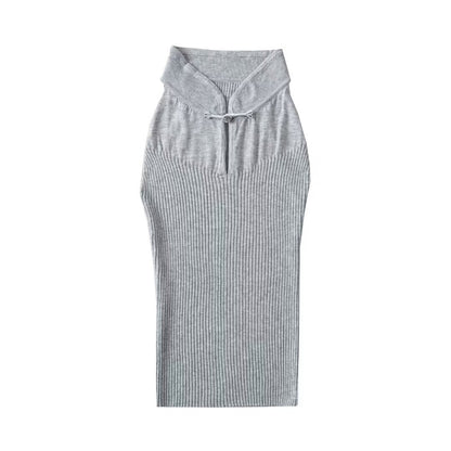 Women Tops Summer Knitted Vest Short Top