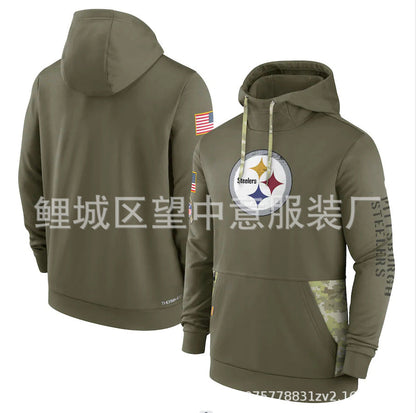 NFL Hoodie Sweater Men's NFL Football Suit Sports Hoodie Top