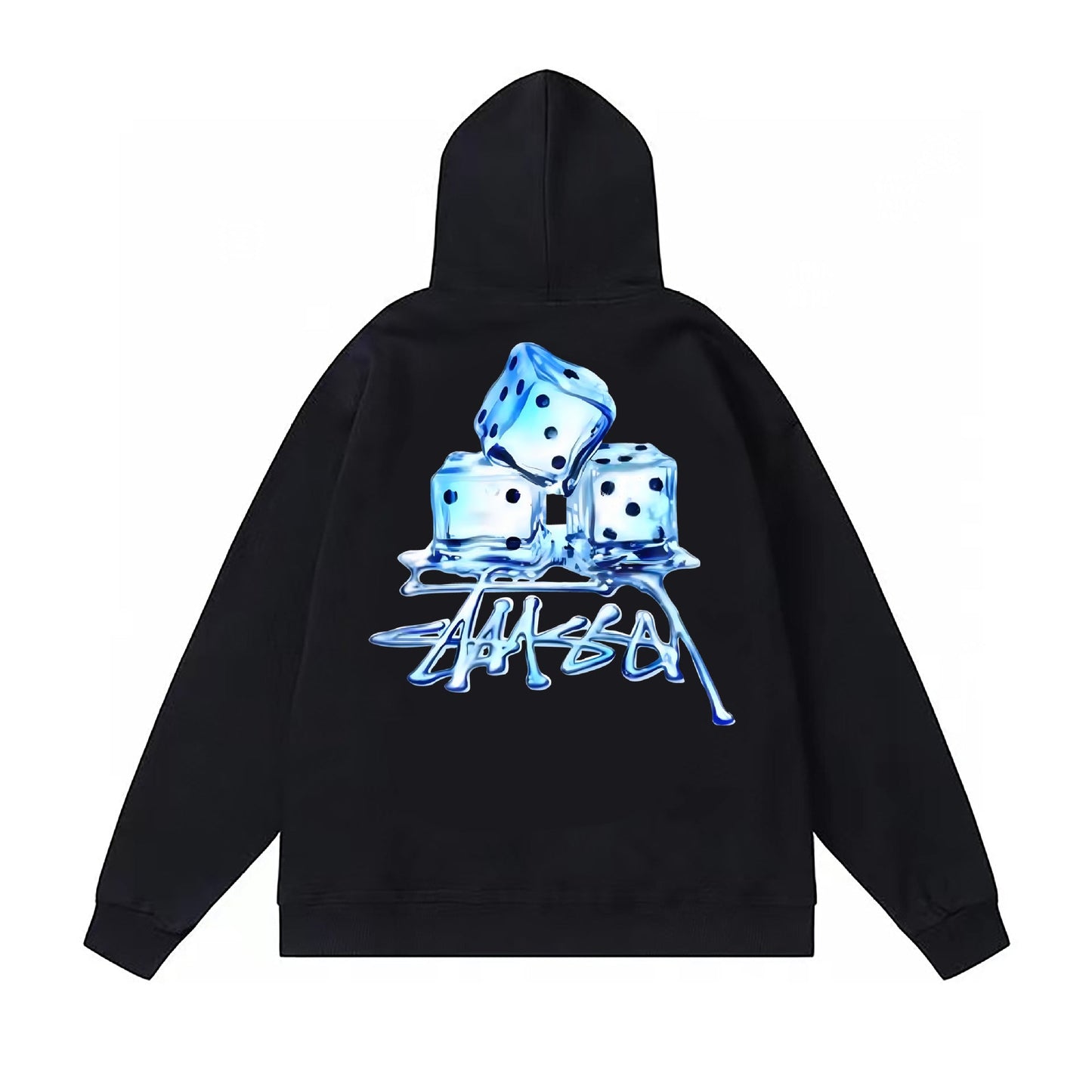 Stussy Hoodie Fall/Winter Fleece Hooded Sweater