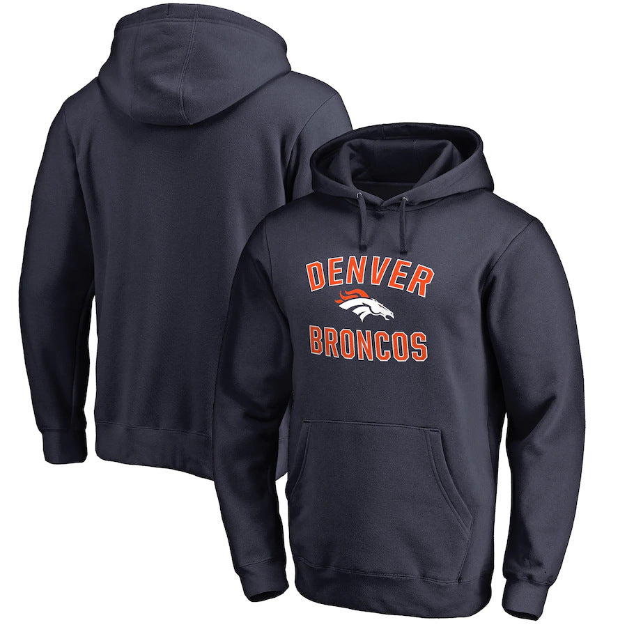 NFL Hoodie Outdoor Sports Hooded Sweater NFL Broncos Football Suit