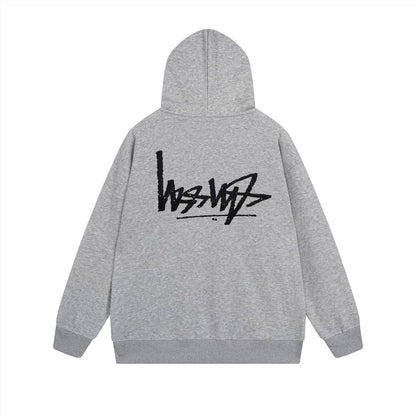 Stussy Hoodie Zip Cardigan Hooded Sweater