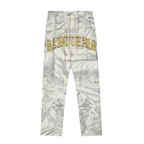 Unisex Pants Saint Michael Casual Loose Pants