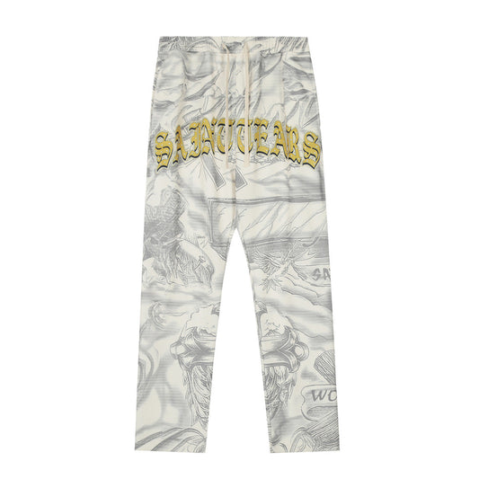 Unisex Pants Saint Michael Casual Loose Pants
