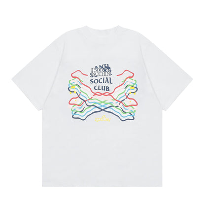 ANTI SOCIAL CLUB T-Shirt Print Casual