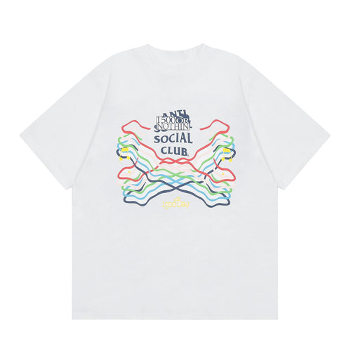 ANTI SOCIAL CLUB T-Shirt Print Casual