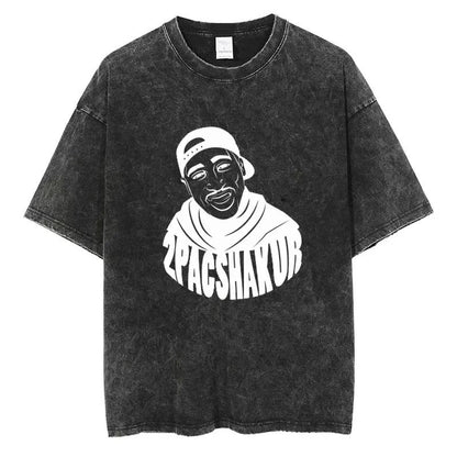 T-shirts Quality Cotton Vintage T shirt Y2K Haraju