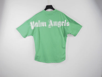 Palm Angle T Shirts Candy Color Puff Print Loose