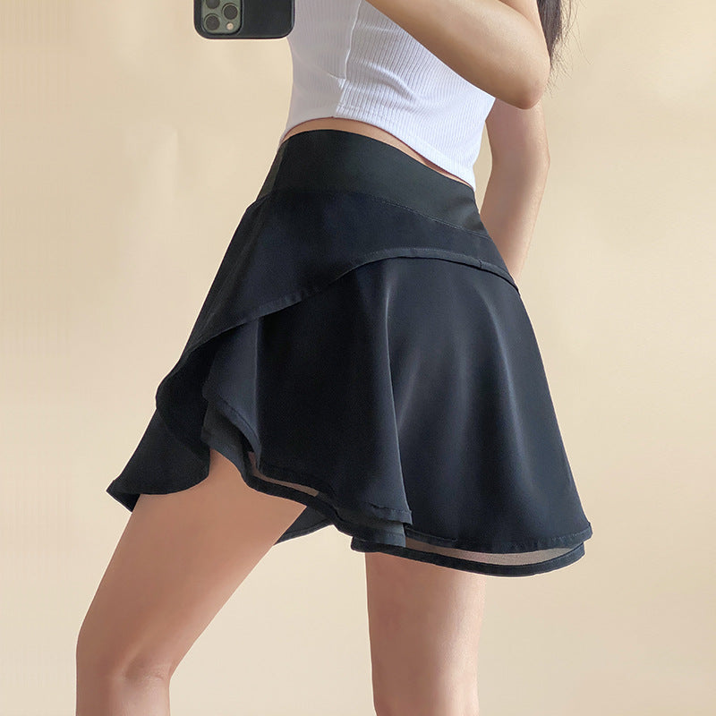 Women Yoga Sports Shorts with Sports Shorts Quick-Drying Skirt