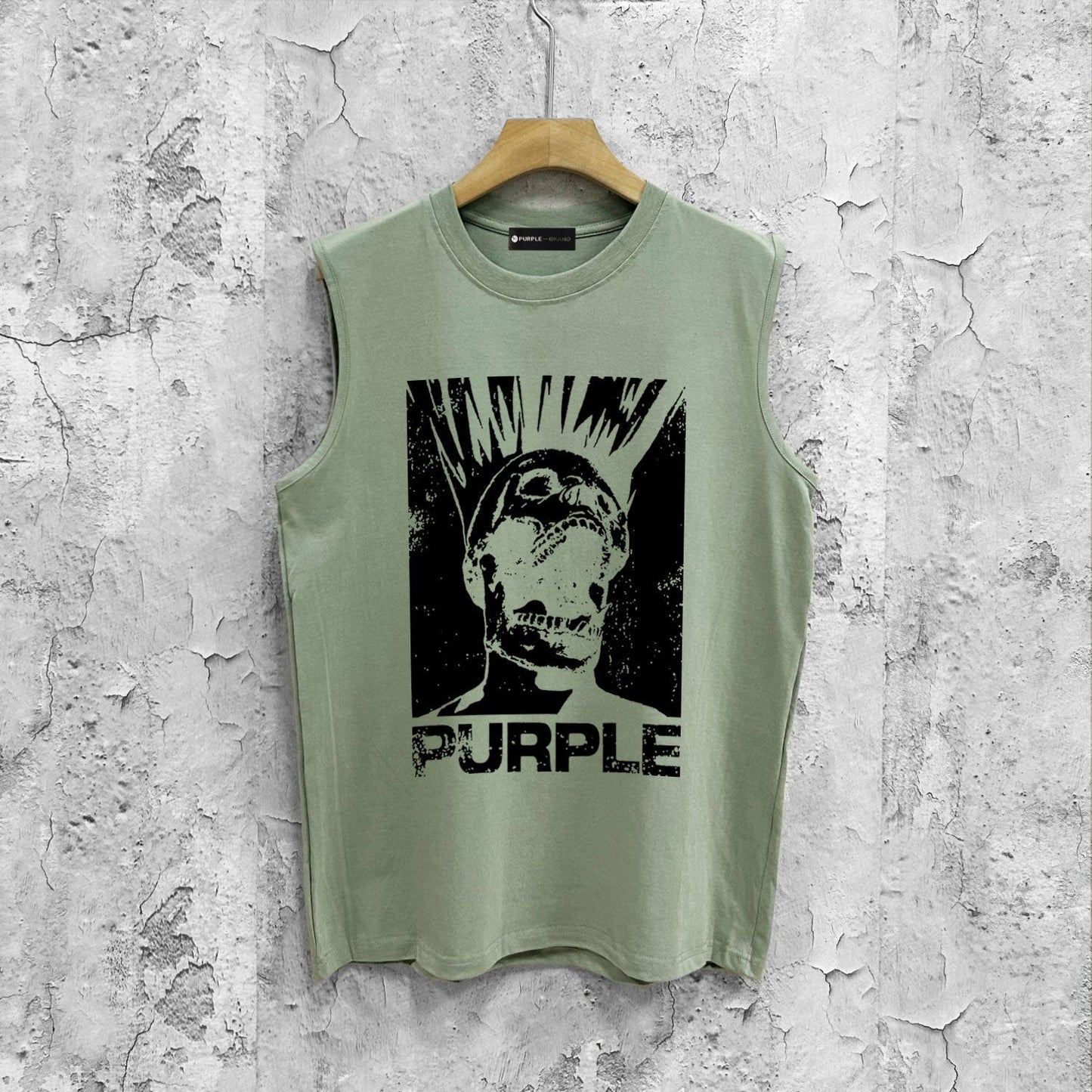 Purple Brand Tank T Shirts Sleeveless T-shirt Vest
