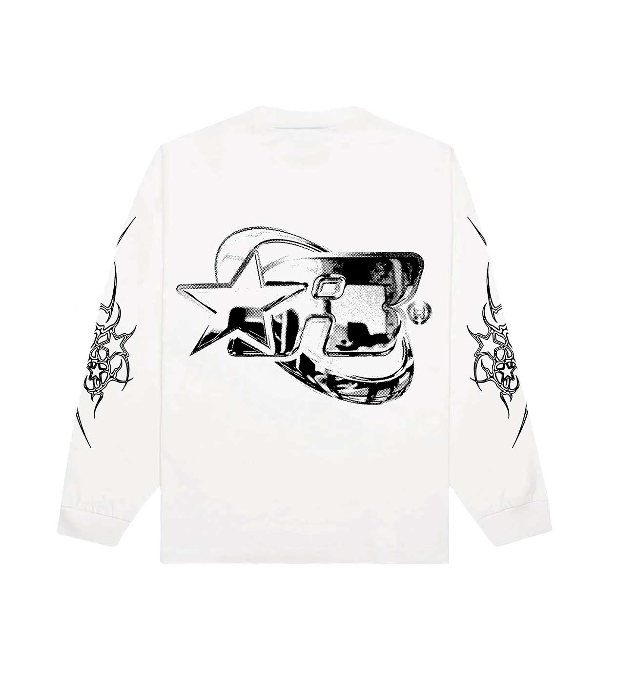 Restock AR Chrome White Long Sleeve Tee