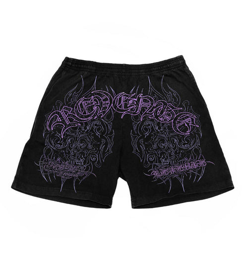 Revenge x Rolling Loud Arcane Shorts Black